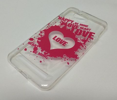 Fedél / borító a Huawei Y3 II rózsaszín Love számára