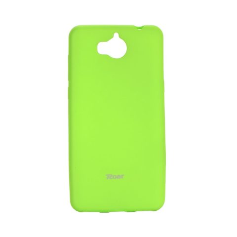 Cover for Huawei Y6 2017 lime - Roar színes zselés tok