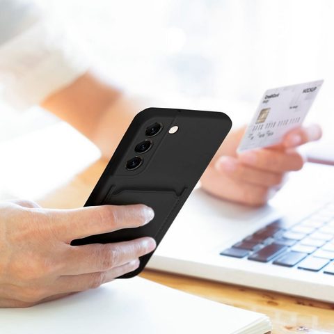 Obal / kryt na Samsung Galaxy A53 5G čierny - Forcell CARD