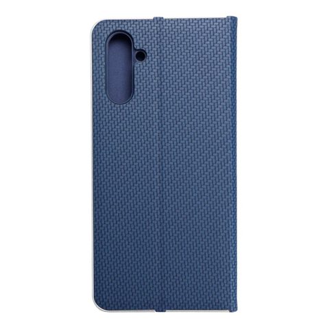 Pouzdro / obal na Samsung Galaxy A13 5G modrý -  knížkové Forcell Luna Book Carbon