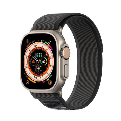 Řemínek na Apple Watch 42/44/45/49mm šedý - DUX DUCIS YJ