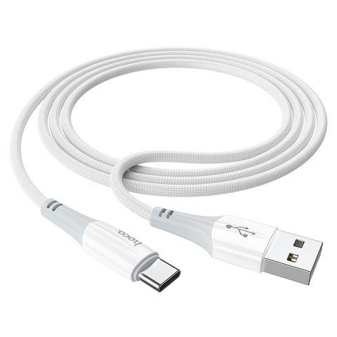 Datový kabel Type C X70, 1m, bílý - HOCO