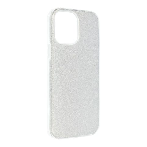 Obal / kryt na Apple iPhone 14 stříbrný - Forcell SHINING