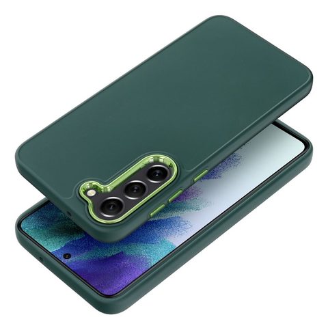 Obal / kryt na Samsung Galaxy S22 Plus zelený - FRAME Case