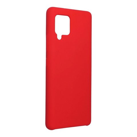 Obal / kryt na Samsung Galaxy A42 5G červený -  - Forcell Silicone Case