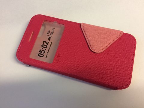 Puzdro / obal pre Apple iPhone 7/7G ružové - kniha Fancy Diary