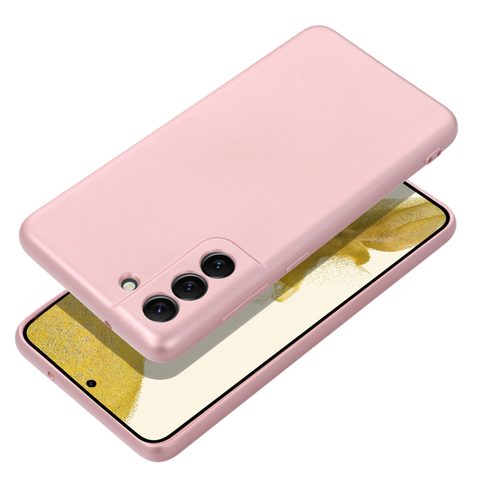 Obal / kryt na Samsung Galaxy A53 5G, růžový - METALLIC Case