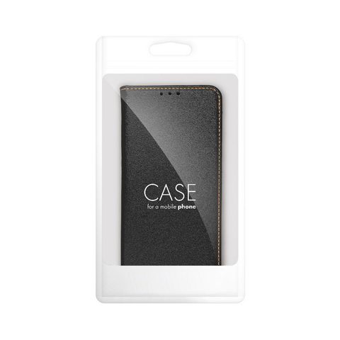 Pouzdro / obal na Apple iPhone 14 ( 6.1 ) černý - knížkový Leather Forcell case SMART PRO