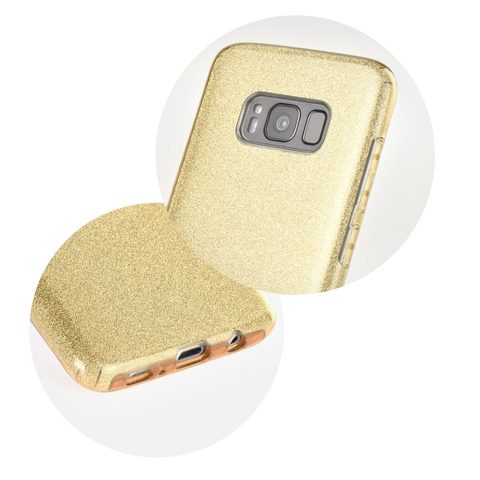 Obal / kryt na Samsung Galaxy S8 PLUS zlatý - Forcell SHINING