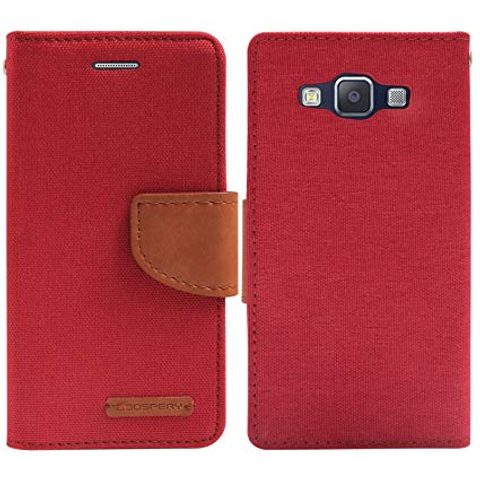 Pouzdro / obal na Samsung Galaxy A5 červené - knížkové CANVAS