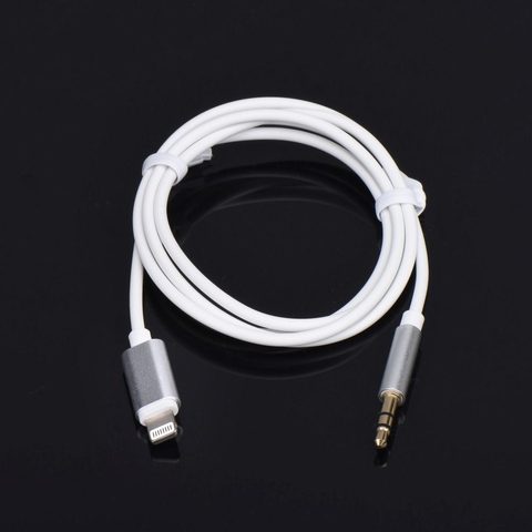 Adaptér / redukce / kabel Lightning na Jack 3,5mm bílý