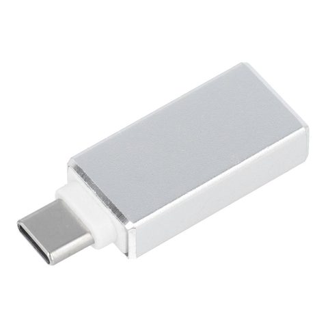 Adaptér OTG USB A / USB Typ C 3.0 bílý