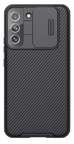 Fedél / borító Samsung Galaxy S22 Plus fekete - Nillkin CamShield