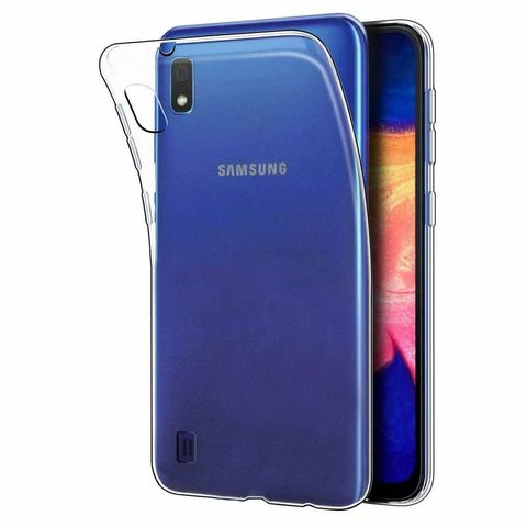 Obal / kryt pre Samsung Galaxy A10 priehľadný - Ultra Slim 0,3 mm