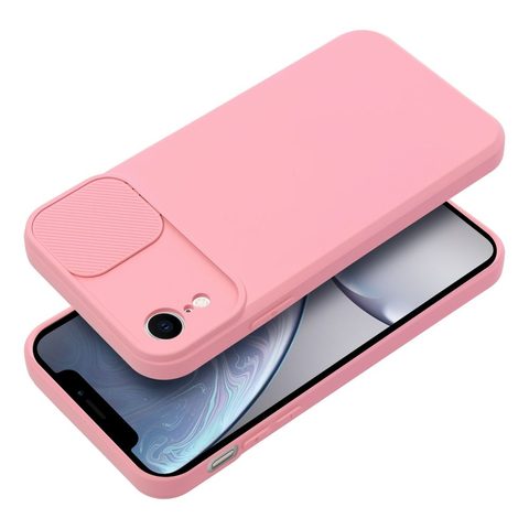 Obal / kryt na Apple iPhone XR ružové - SLIDE Case