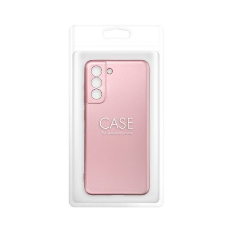 Obal / kryt na Samsung Galaxy S24 ružový - METALLIC