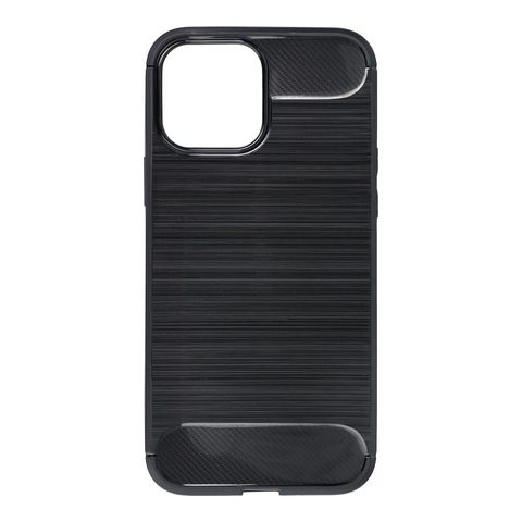 Obal / kryt pre Apple iPhone 13 Pro Max čierne - Forcell CARBON