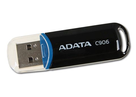 USB flash meghajtó 16GB fekete - ADATA C906