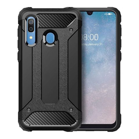 Obal / kryt na Samsung Galaxy A40 černý - Forcell ARMOR