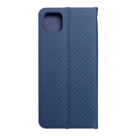 tok / borító Samsung Galaxy A22 5G kék - könyv Forcell LUNA Carbon