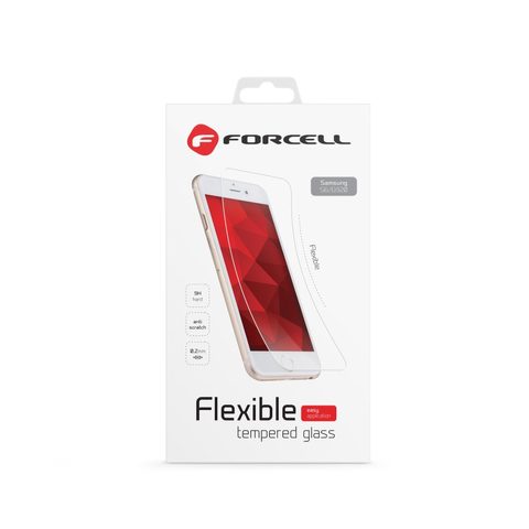 Edzett / védőüveg Samsung Galaxy A6 Plus 2018 - Forcell full adhesive