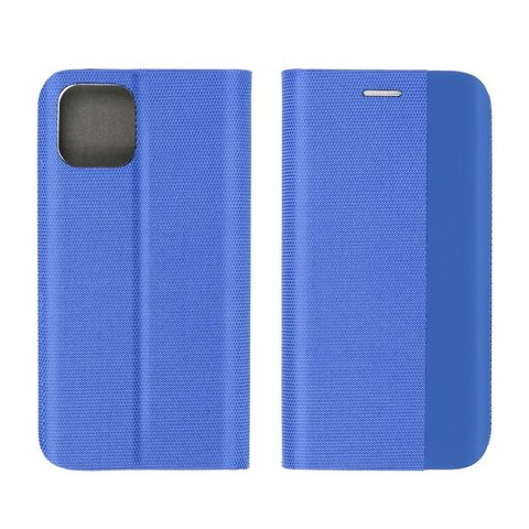 Pouzdro / obal na Samsung Galaxy A50 modrý - knížkový Sensitive vook
