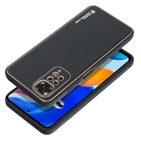 Obal / kryt pre Xiaomi Redmi Note 11/11S čierny Forcell Leather