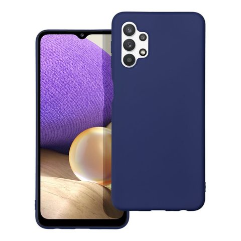 Obal / kryt pre Samsung Galaxy A32 5G tmavomodrý - Forcell Soft