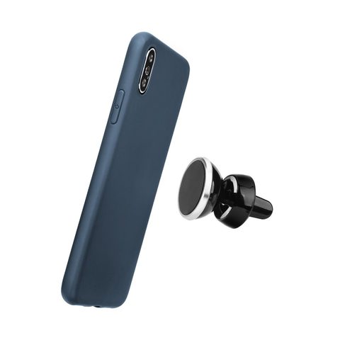 Obal / kryt na Huawei Mate 20 LITE modrý - Forcell SOFT MAGNET