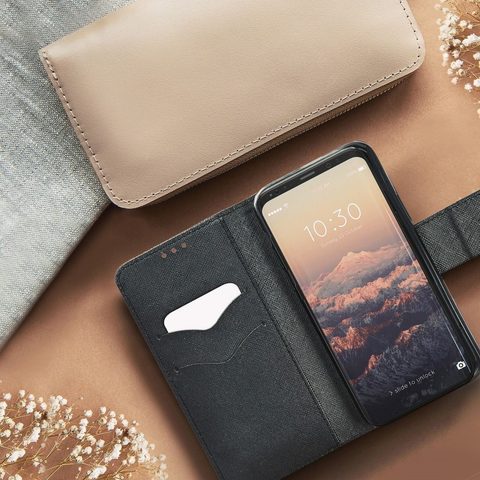 Pouzdro / obal na Xiaomi Redmi 9A zlaté - knížkové Fancy Book