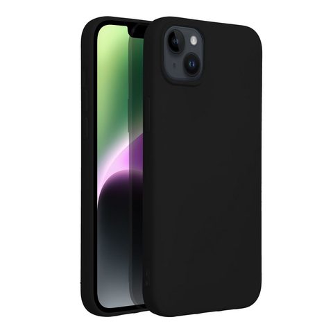 Tok / borító Apple iPhone 14 PLUS fekete - Forcell SILICONE LITE