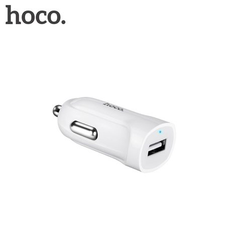 Autótöltő micro USB kábellel fehér - HOCO