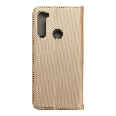 Puzdro / obal pre Xiaomi Redmi Note 8T zlatý - kniha Smart Case