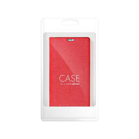 Pouzdro / obal na Xiaomi Redmi 10C červené - knížkové Forcell LUNA Book