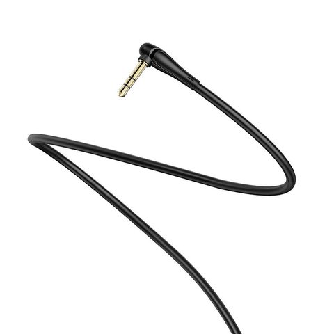 Audiokábel AUX Jack 3,5 mm-es fekete HOCO