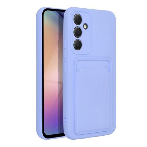 Obal / kryt na Samsung Galaxy A54 5G fialový - CARD Case