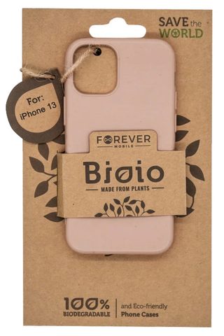 Tok / borító Apple iPhone 13 készülékhez, rózsaszín Forever Bioio