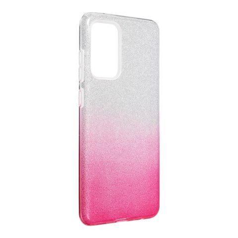 Fedél Samsung Galaxy A72 LTE ( 4G ) átlátszó/rózsaszín - Forcell SHINING