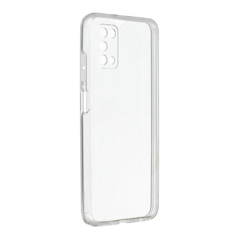 Obal / kryt pre Samsung Galaxy A03S transparentný - Forcell 360 Full Cover