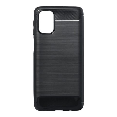 Obal / kryt pre Samsung Galaxy M31s čierny - Forcell CARBON