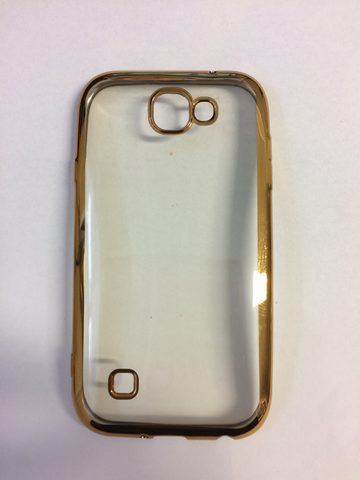 Obal / kryt na LG K3 2017 zlatý - Electro Jelly Case