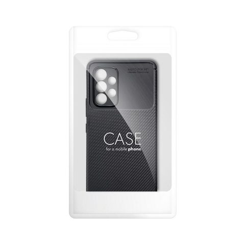 Obal / kryt na Samsung Galaxy A54 5G čierny - CARBON Premium Case