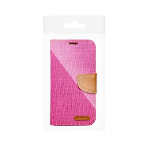 Pouzdro / obal na Apple iPhone 11 Pro Max 2019 (6,5) růžové - knížkové Canvas Book
