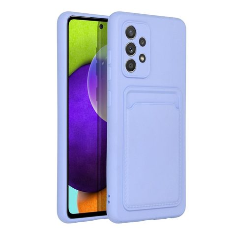 Obal / kryt na Samsung Galaxy A52 5G / A52 LTE ( 4G ) / A52S fialový - Forcell Card Case