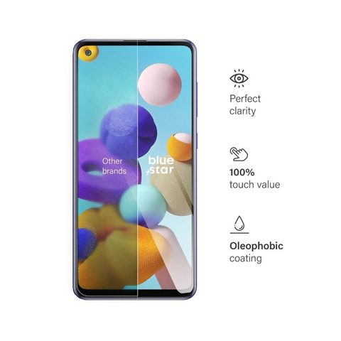 Tvrzené / ochranné sklo Samsung Galaxy A21s - 9H BlueStar