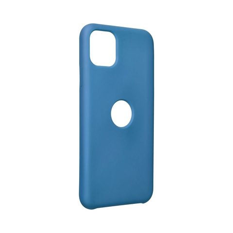 Obal / kryt na Apple iPhone 14 Pro Max modré - Forcell Silicone