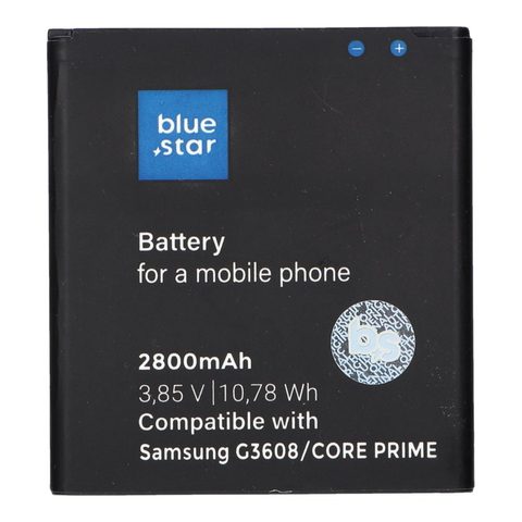 Baterie Samsung Galaxy Core Prime G3608 G3606 G3609 (náhrada za EB-BG360BBE) 2800 mAh Li-Ion Blue Star Premium