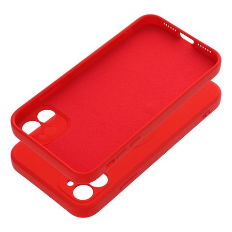 Obal / kryt na Apple iPhone 11 červený - Sillicone Mag Cover