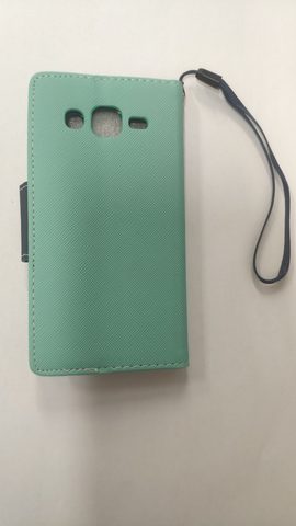 Pouzdro / obal na Samsung Galaxy J2 modré - knížkové Fancy