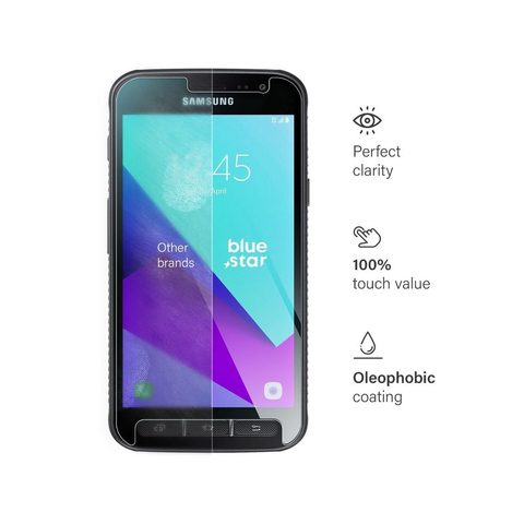 Tvrdené / ochranné sklo Samsung Galaxy Xcover 4 - Blue Star